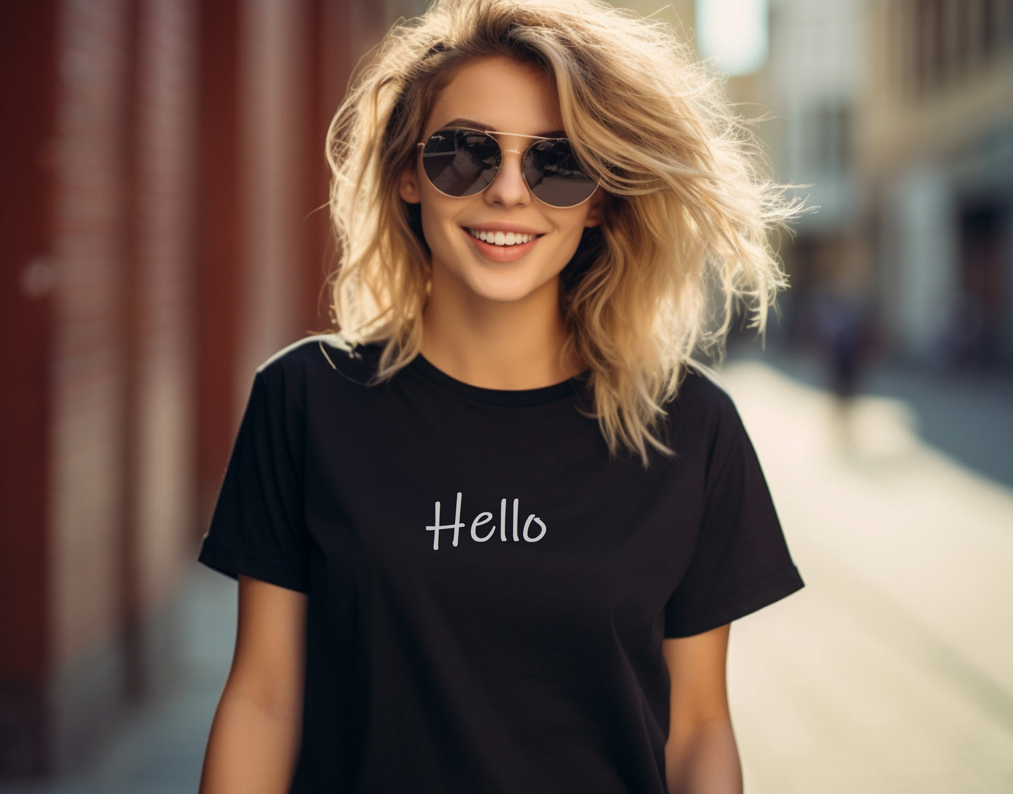 Premium Damen-T-Shirt mit Rundhalsausschnitt | Bella + Canvas 6004
